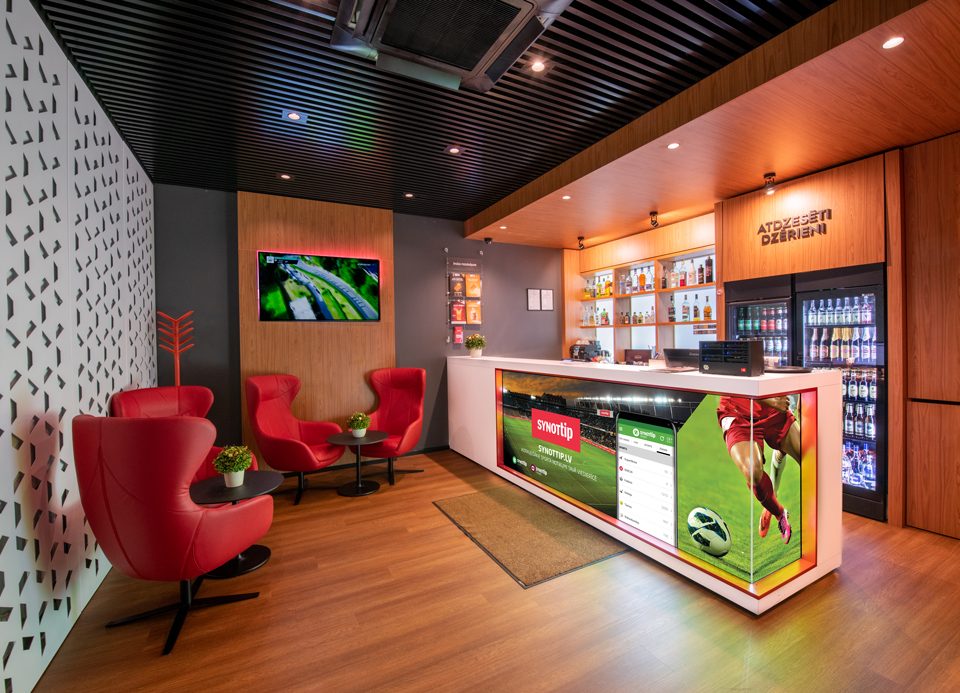 Fully renovated sports bar–gaming hall in Riga at 3a Kastranes Street!