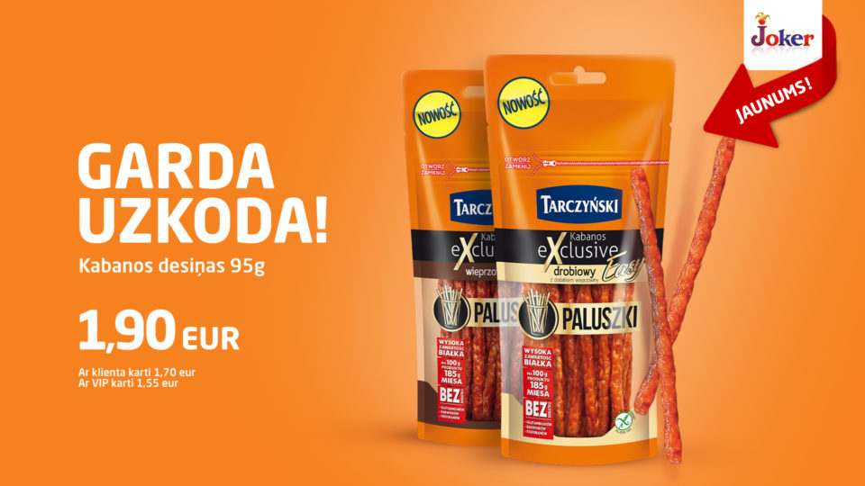 New snacks in bars – Kabanos sausages!