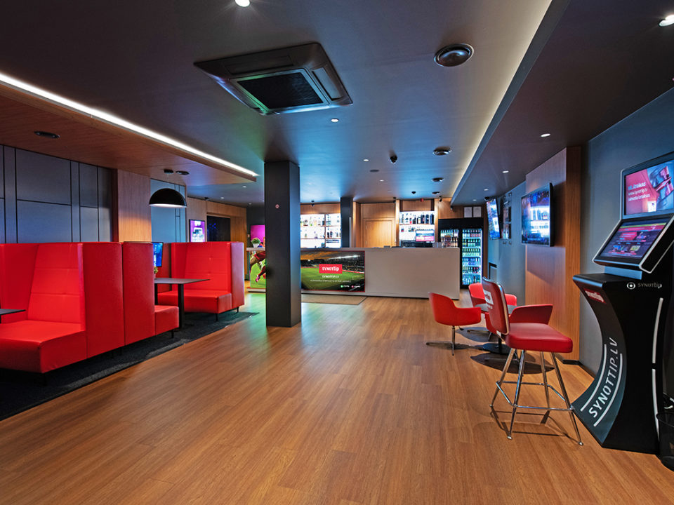 Fully renovated sport bar and gaming hall are opened in Sigulda, L.Paegle street 9