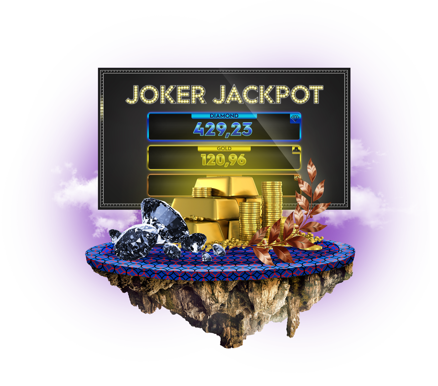 Three–level jackpot has arrived –<br />
Diamond, Gold & Broze levels! 