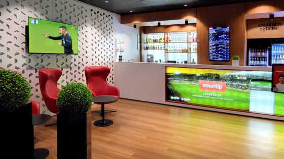 Fully renovated sports bar–gaming hall in Cesis, Pļavas street 5
