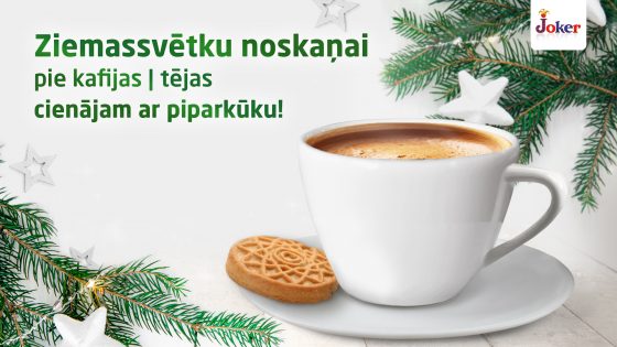 Piparkūka pie katras karsto dzērienu tasītes