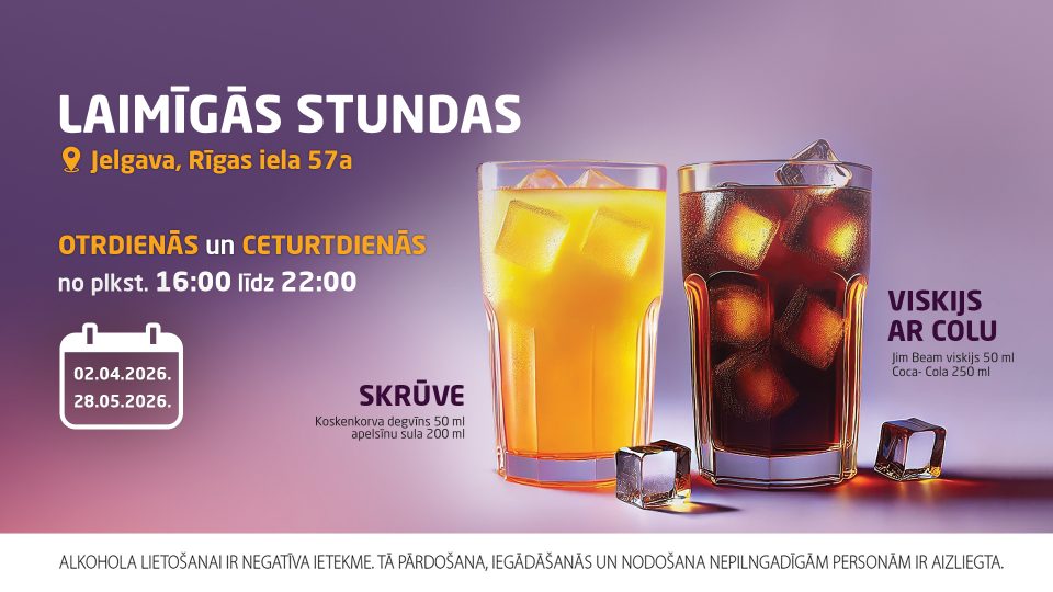 Uzsit skaļāk — uzsit GONGU! Jelgavā, Rīgas iela 57a skan visskaļāk!