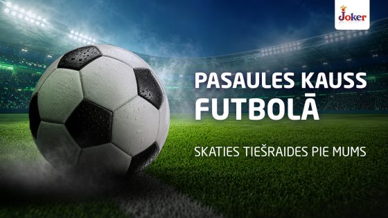 Futbola vasara kopā ar Joker un Synottip: 3 × 10 € bezriska likmes un īpašs piedāvājums sporta bārā