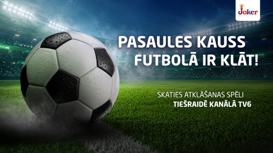 Futbola vasara kopā ar Joker un Synottip: 3 × 10 € bezriska likmes un īpašs piedāvājums sporta bārā